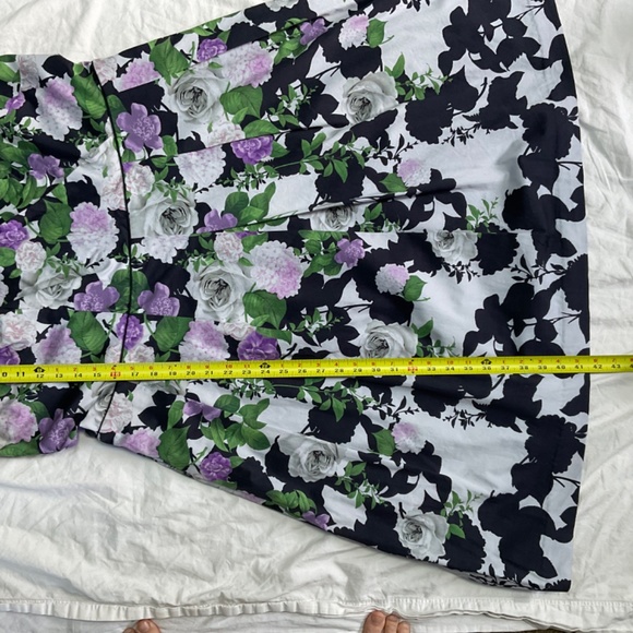 Talbots Women’s 14W Faux Wrap Midi Dress Cottagecore Dressy - Picture 3 of 10